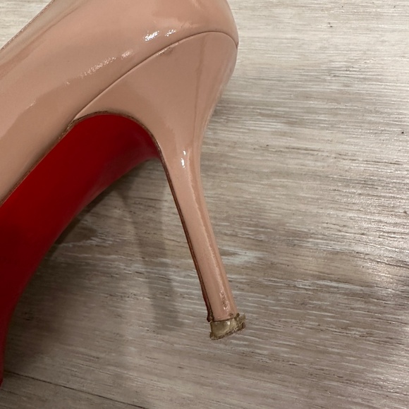 Authentic Louboutin 3in heels, 37.5 - Picture 6 of 9
